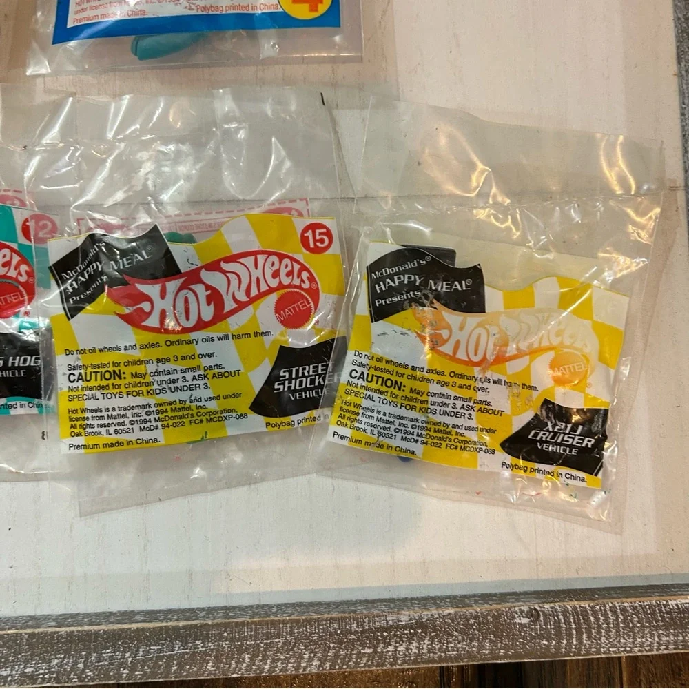 Vintage McDonald’s 1994 Hot Wheels Misc‎ Series NEW